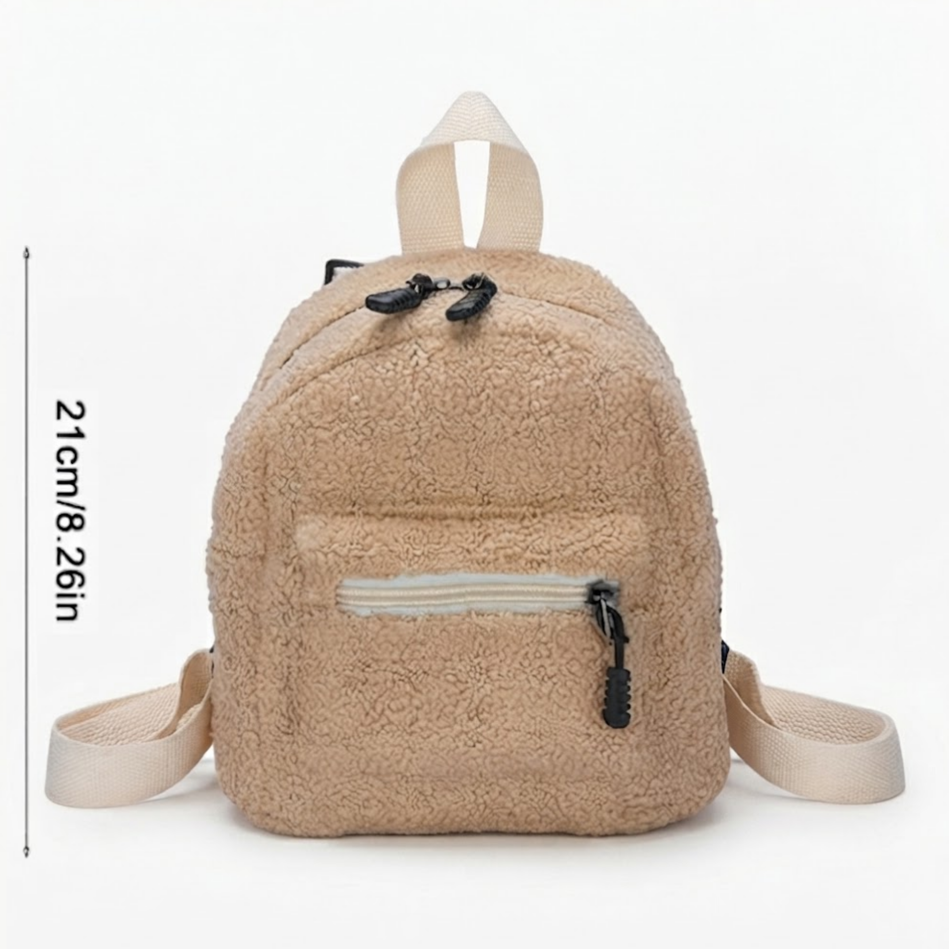 Sac à dos en peluche douce Amelie