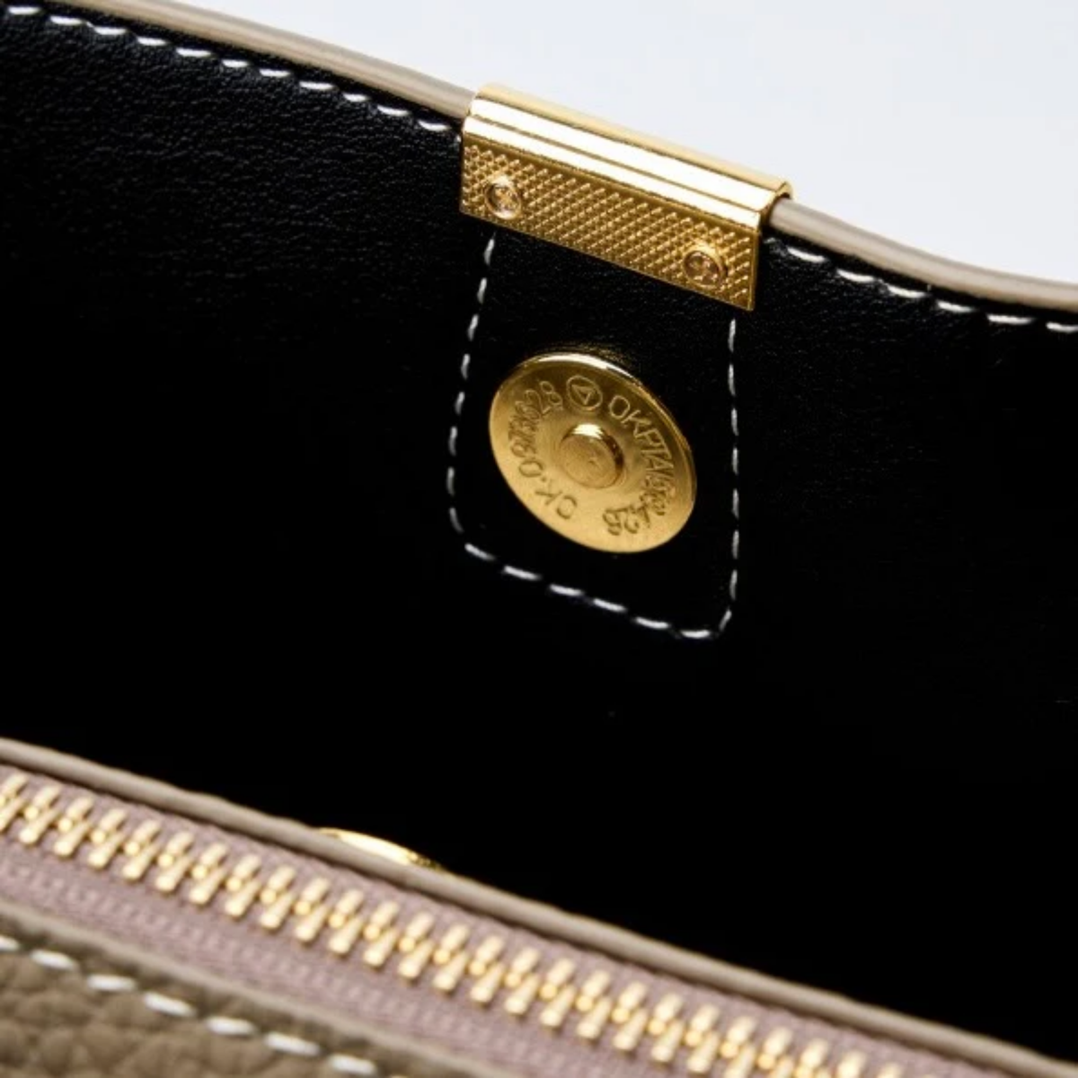 Borsa a mano a secchiello in vera pelle Verona