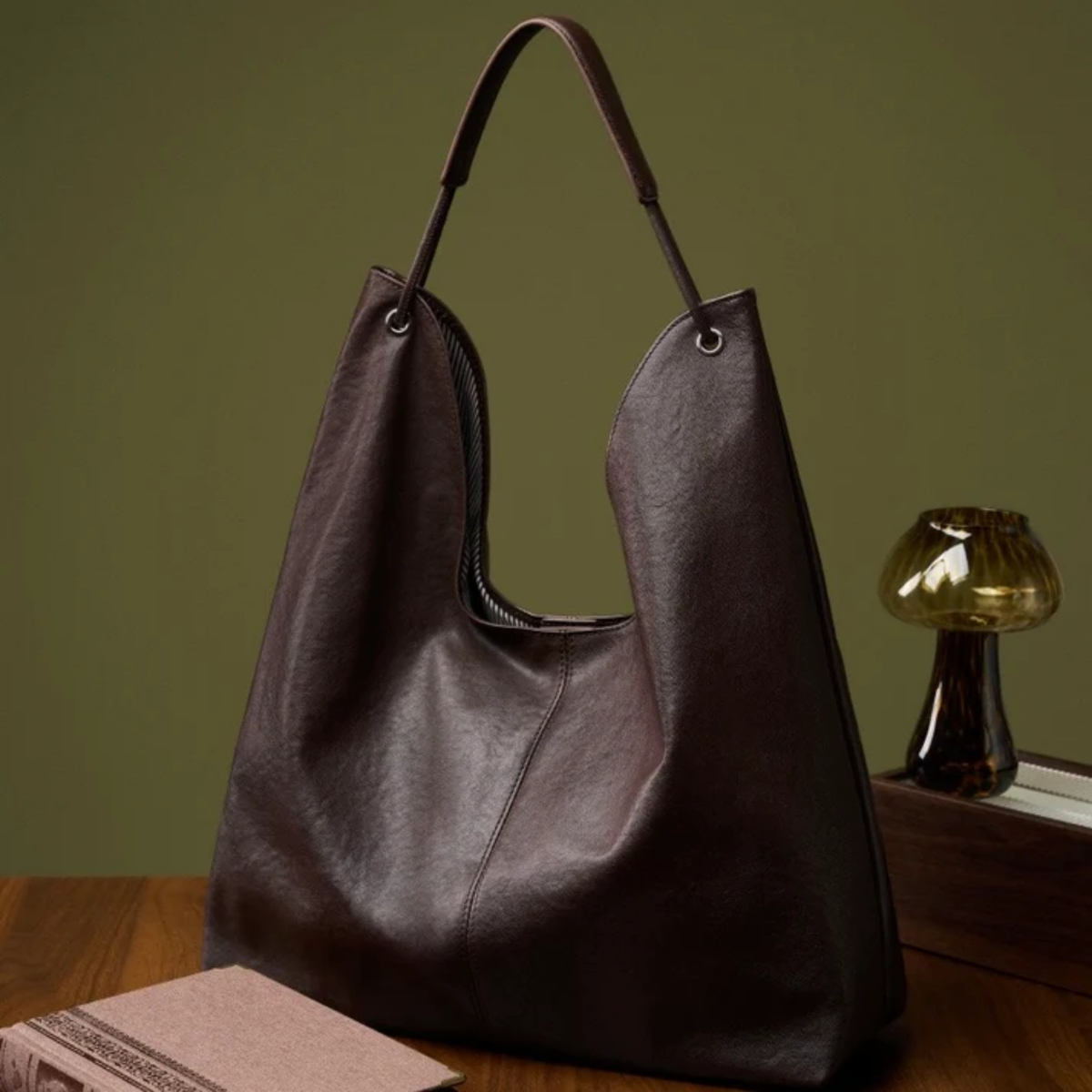 Théia Premium Genuine Leather Tote Bag