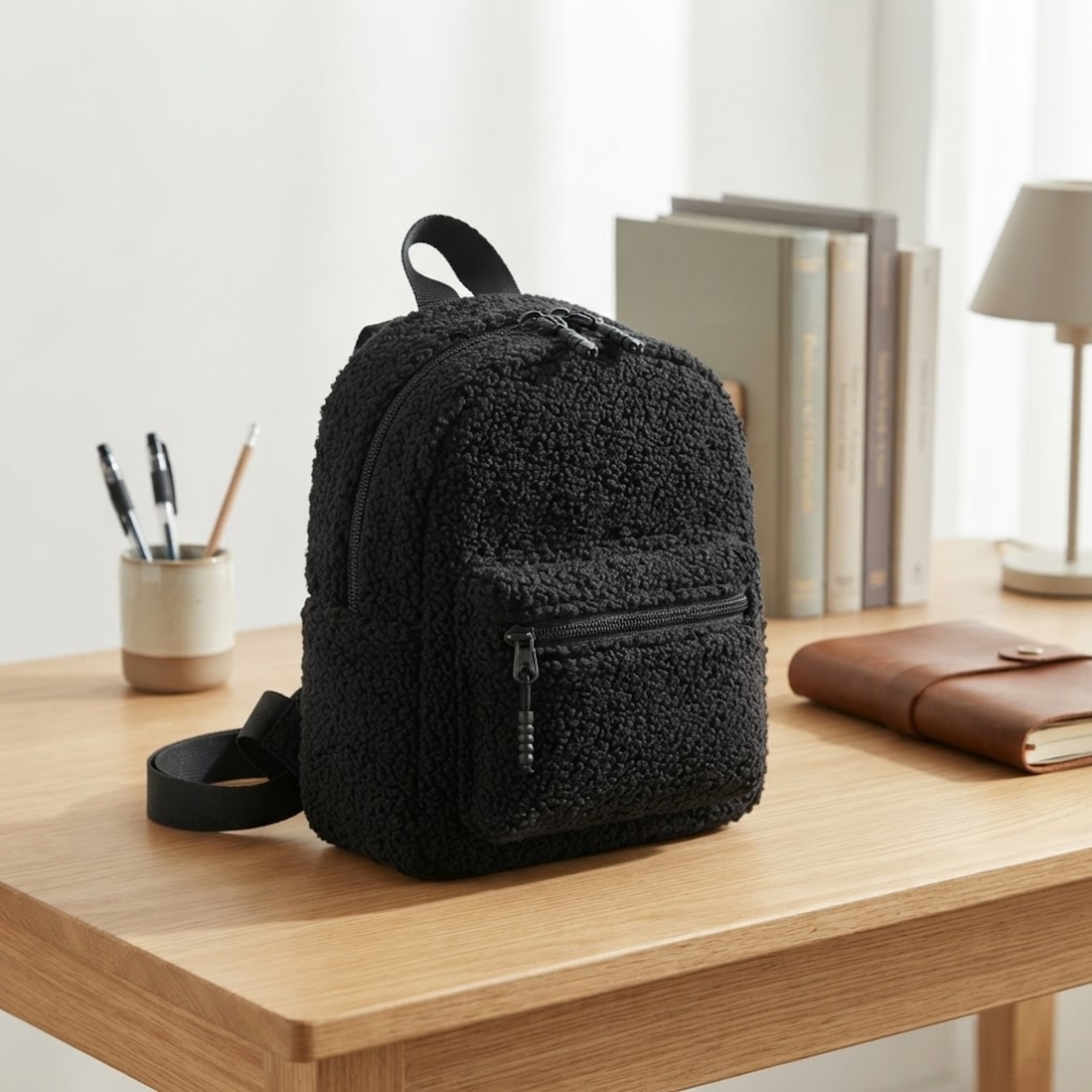 Sac à dos en peluche douce Amelie