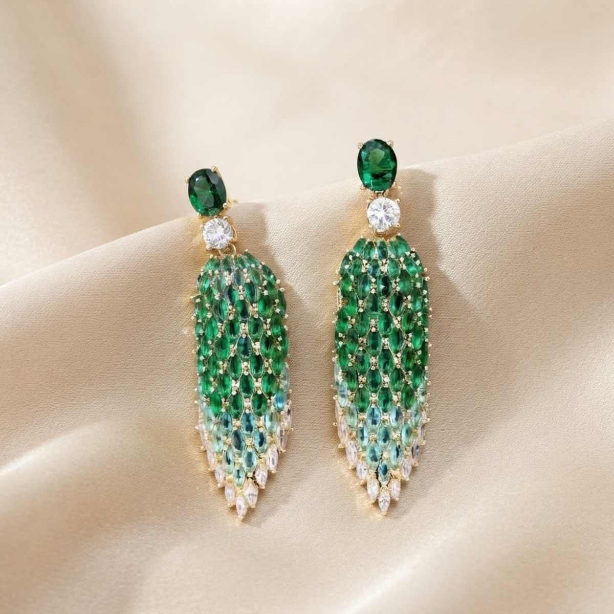 Boucles d’oreilles Yllana Crystal Drop