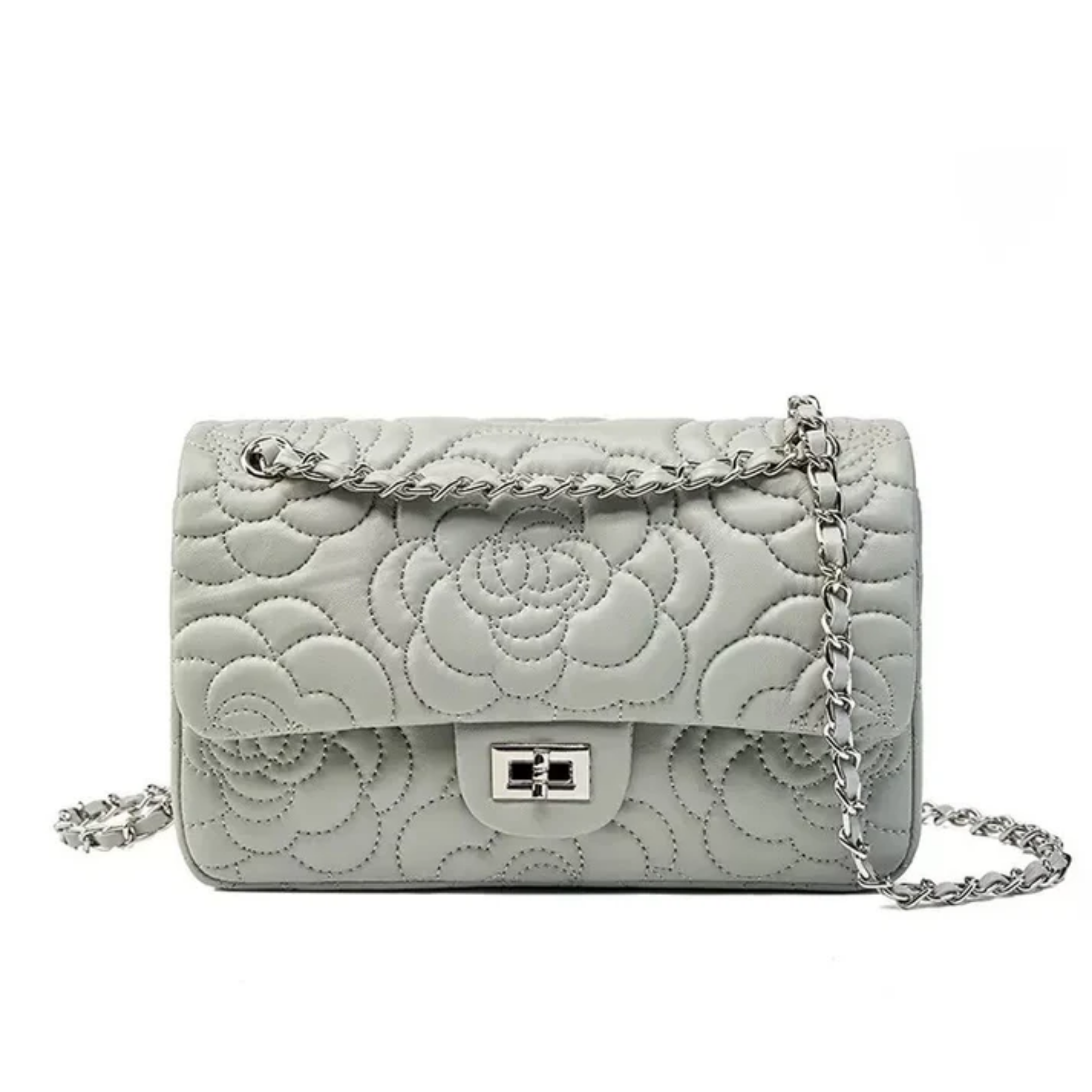 Ravienne Genuine Sheepskin Chain Crossbody Bag