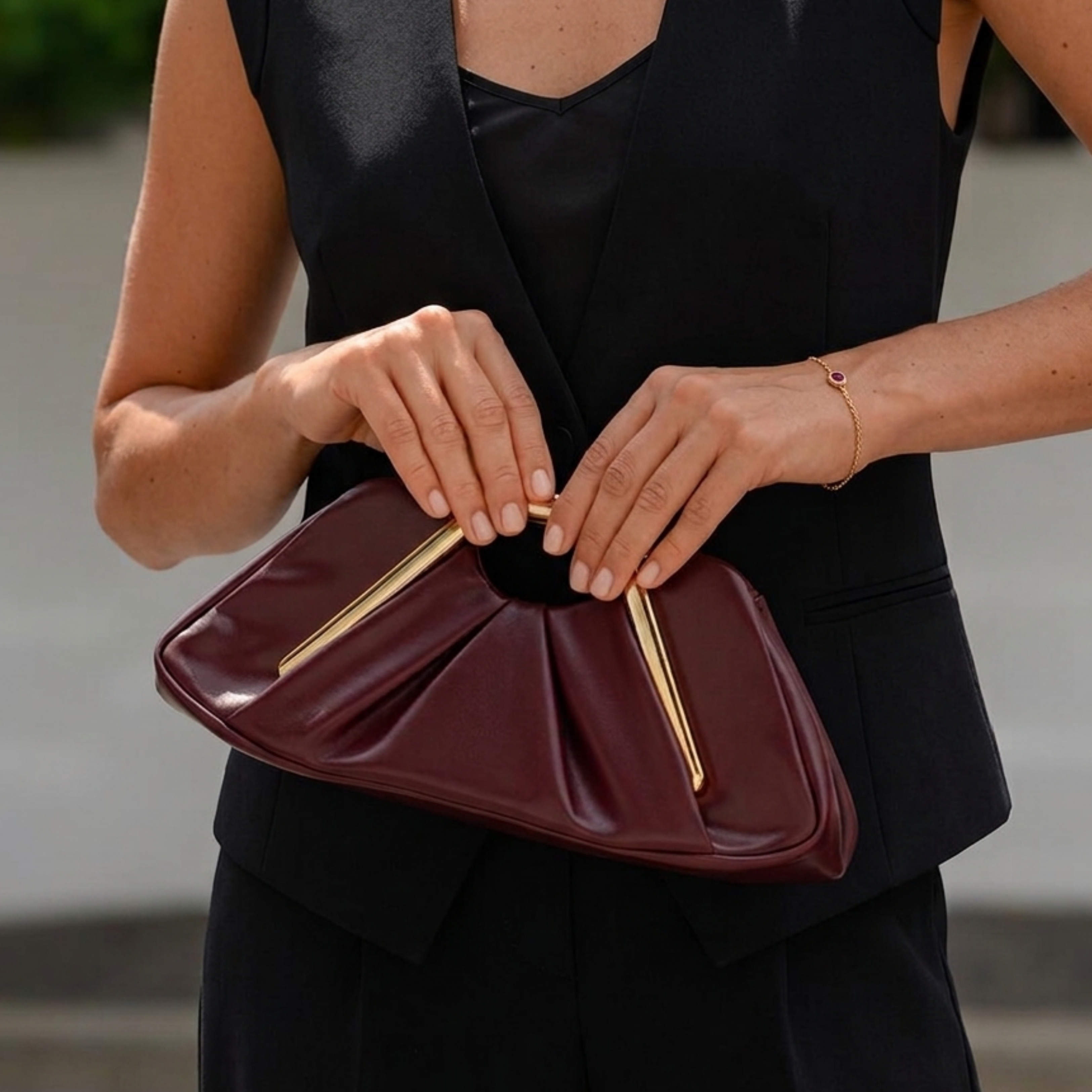 Mirana Genuine Leather Classic Handbag