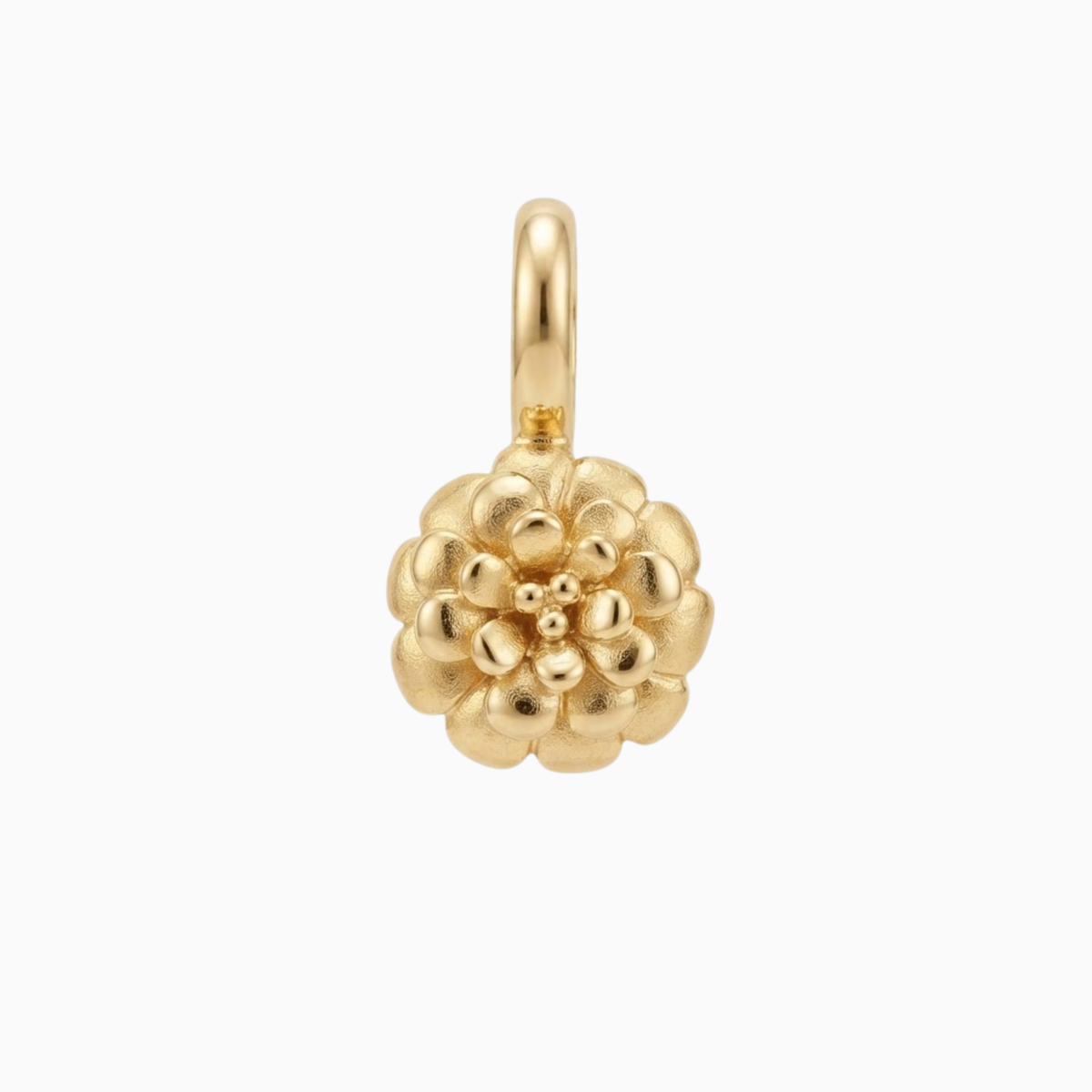 Breloques - Pendentif Fleurina doré