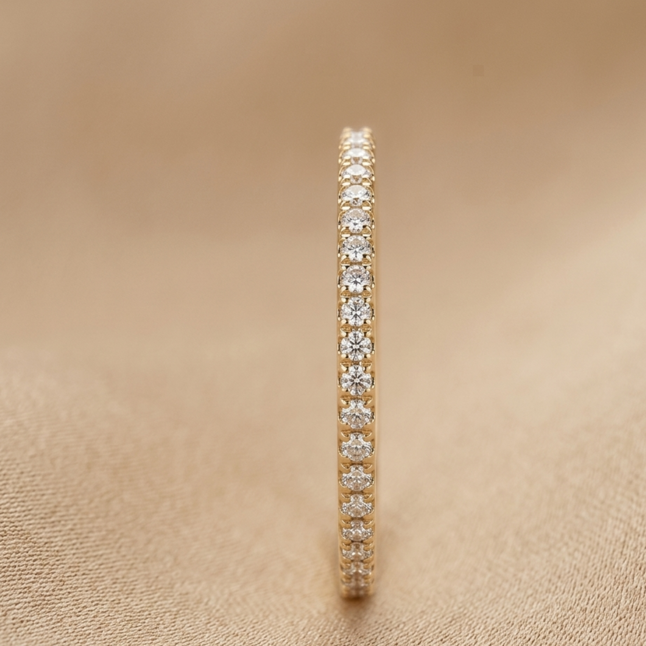 Zoe Glittering Horizon Ring