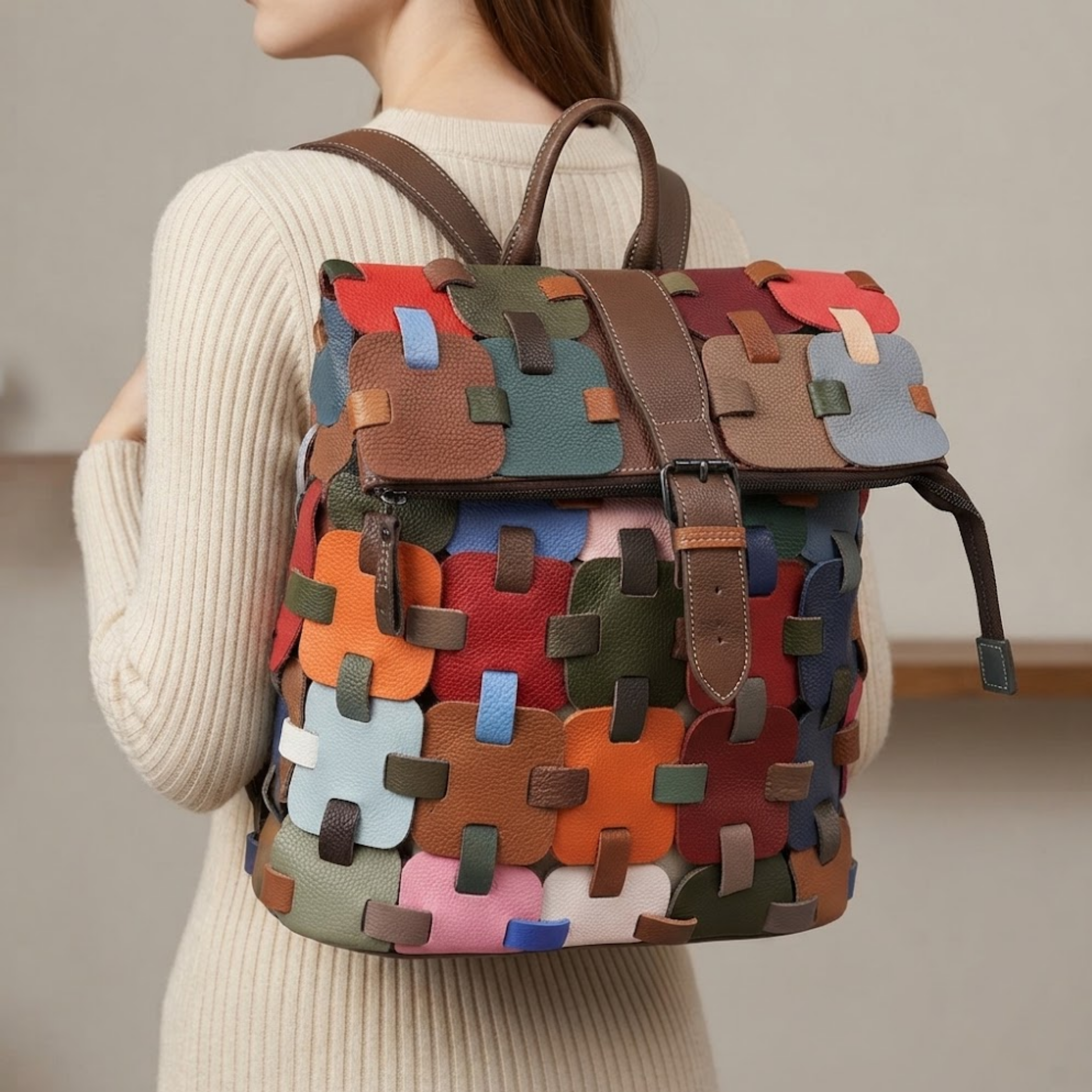 Averia Genuine Leather Vibrant Bag