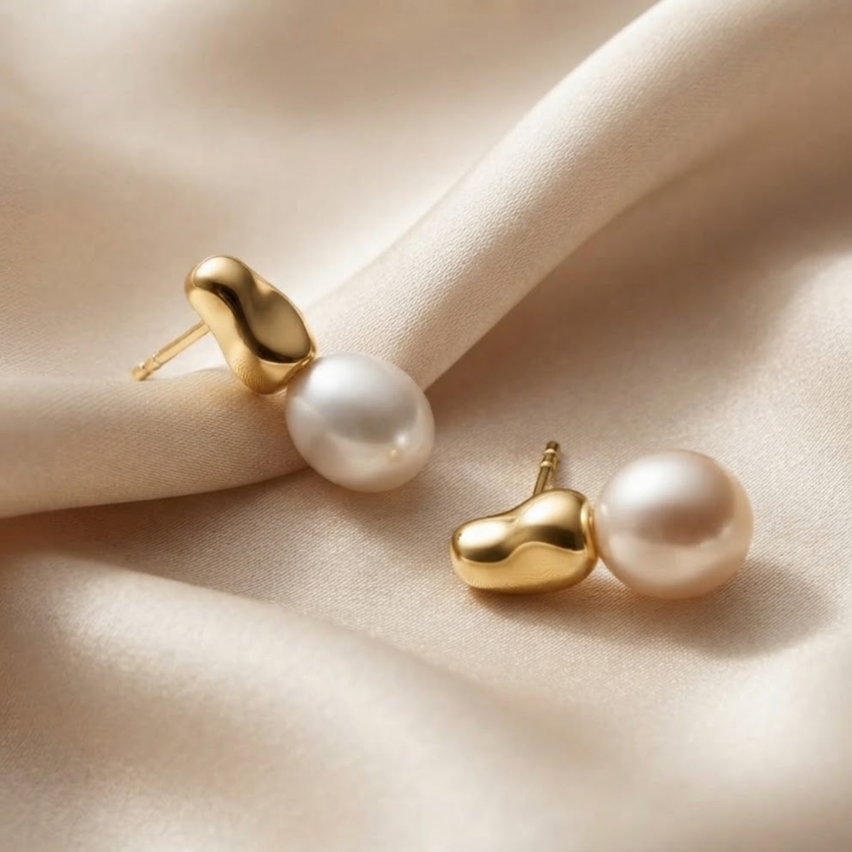 Olivane Pearl Studs
