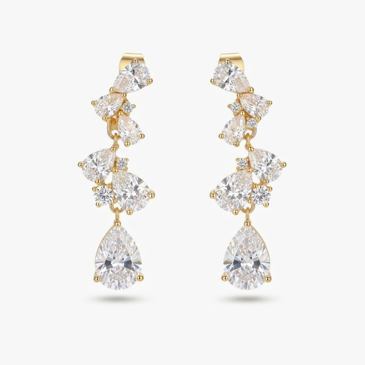 Trixia Charm Drop Earrings