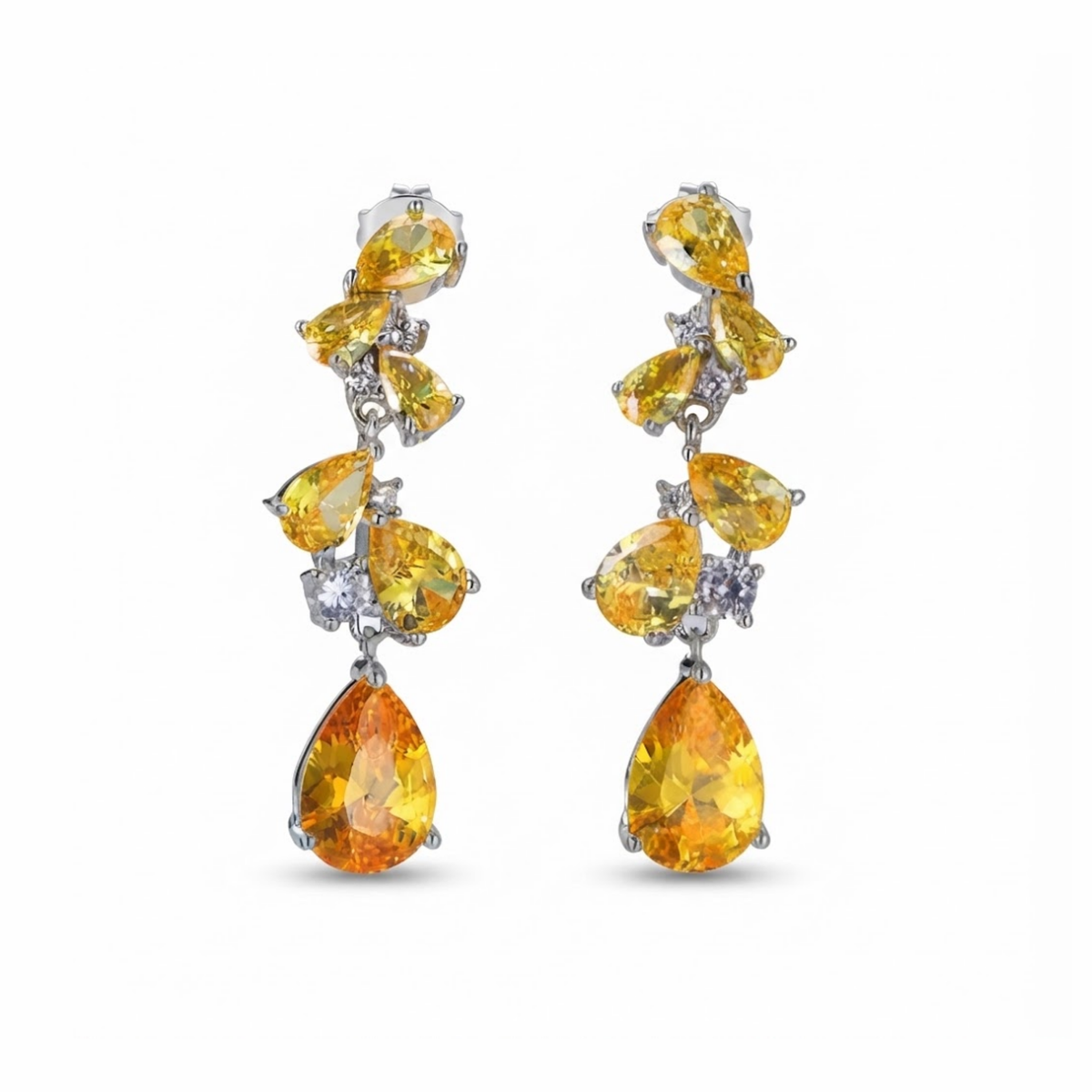 Trixia Charm Drop Earrings