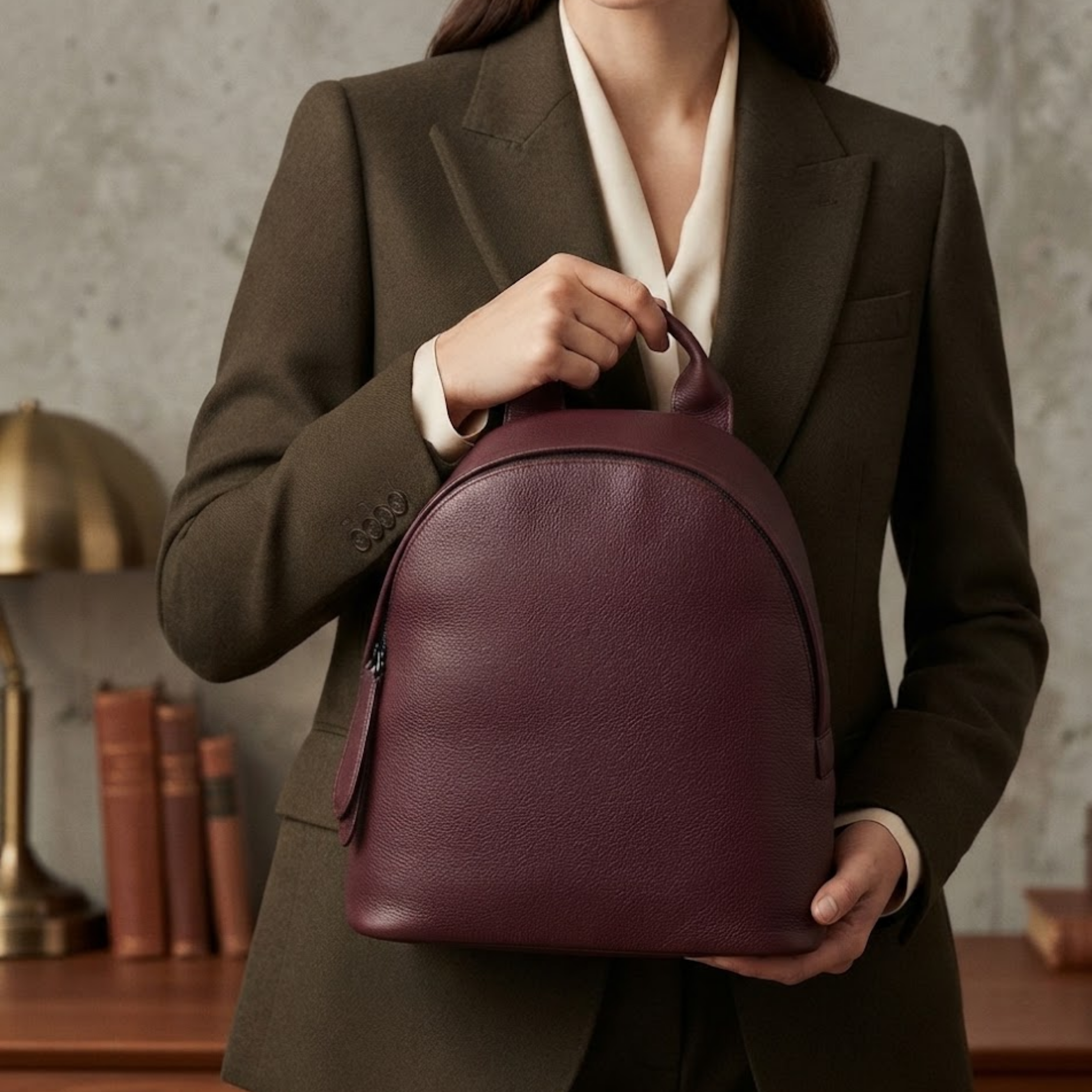 Sienna Genuine Leather Backpack