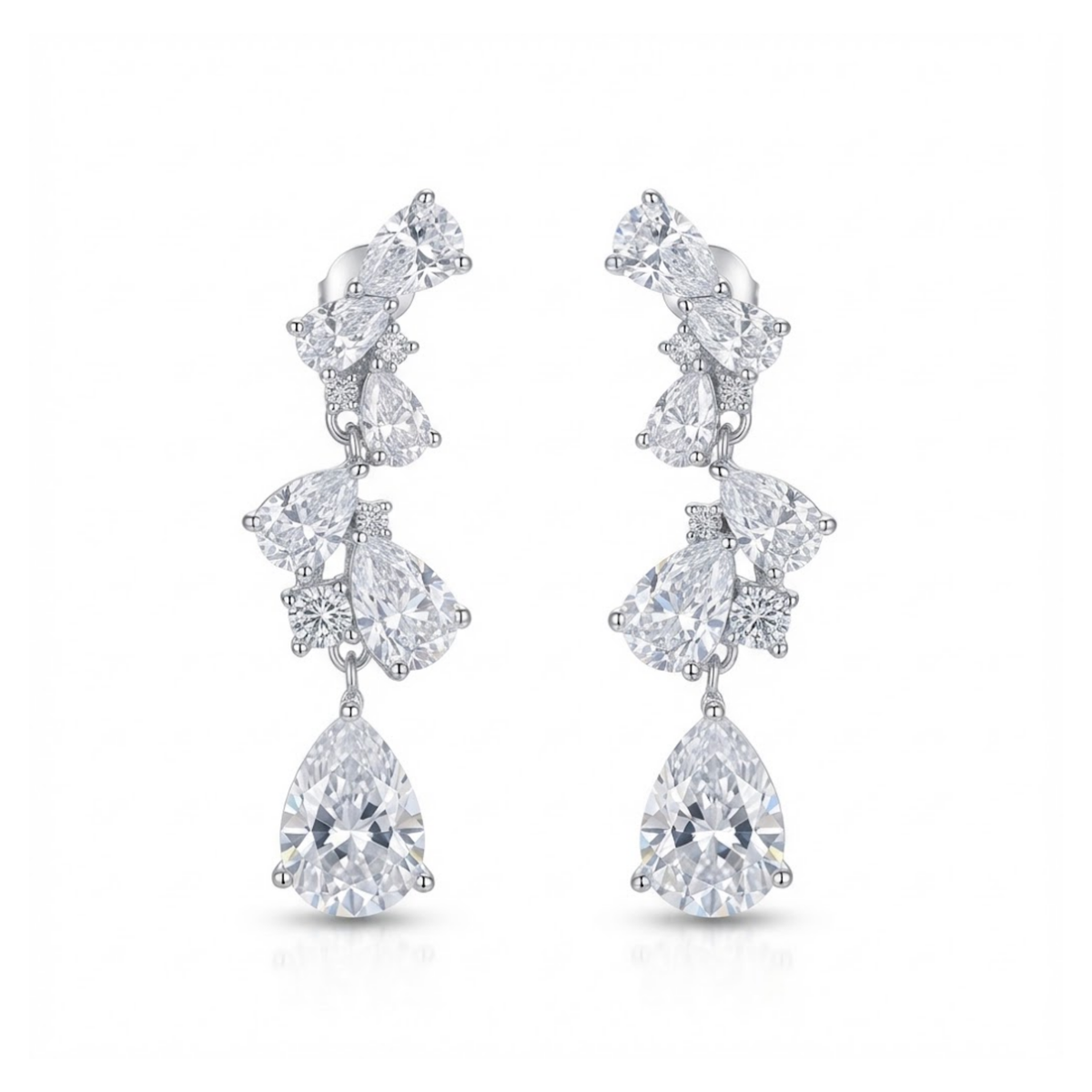 Trixia Charm Drop Earrings
