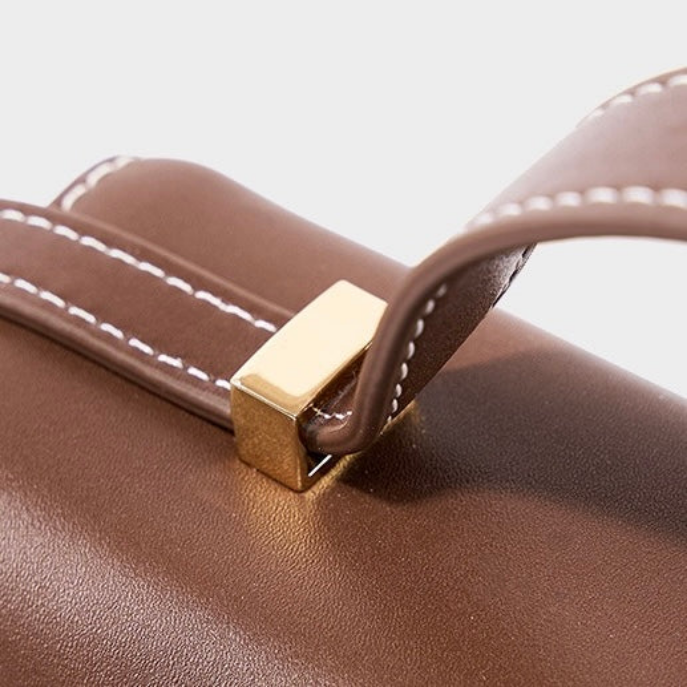 Fioréva Genuine Leather Crossbody Bucket Bag