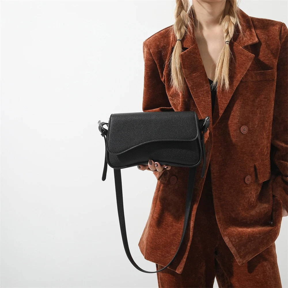 Sac à épaule baguette Celestia Curve