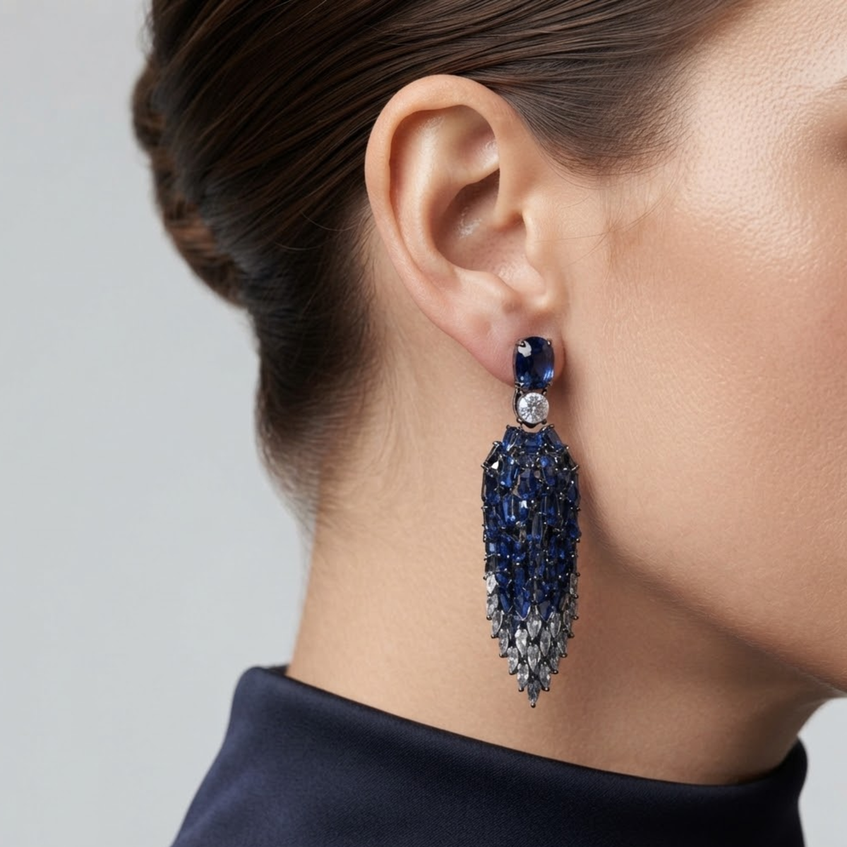 Boucles d’oreilles Yllana Crystal Drop