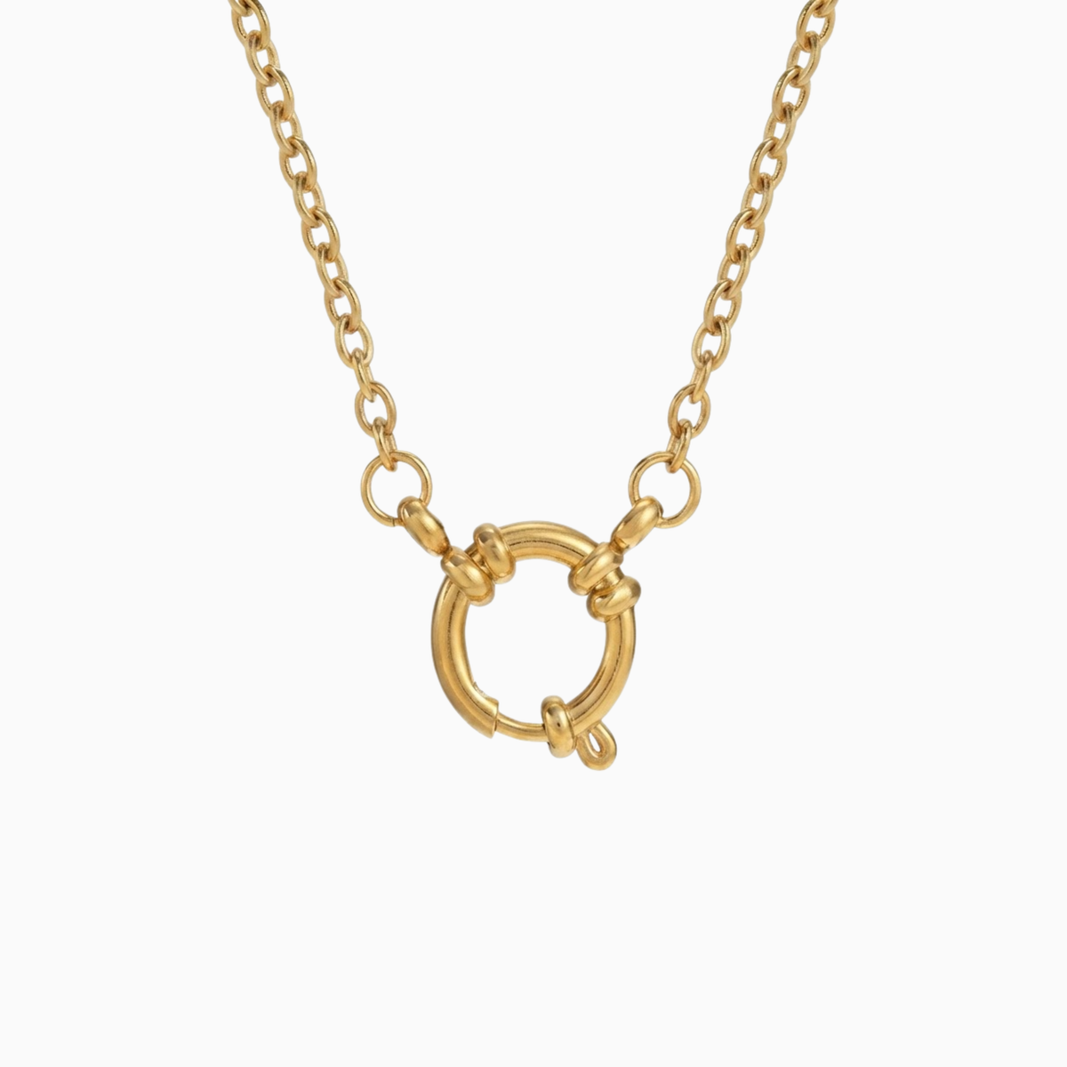 Chains - Gold Cable Chain Necklace