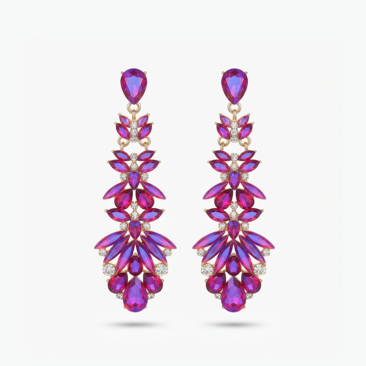 Raemielle Elegant Crystal Earrings