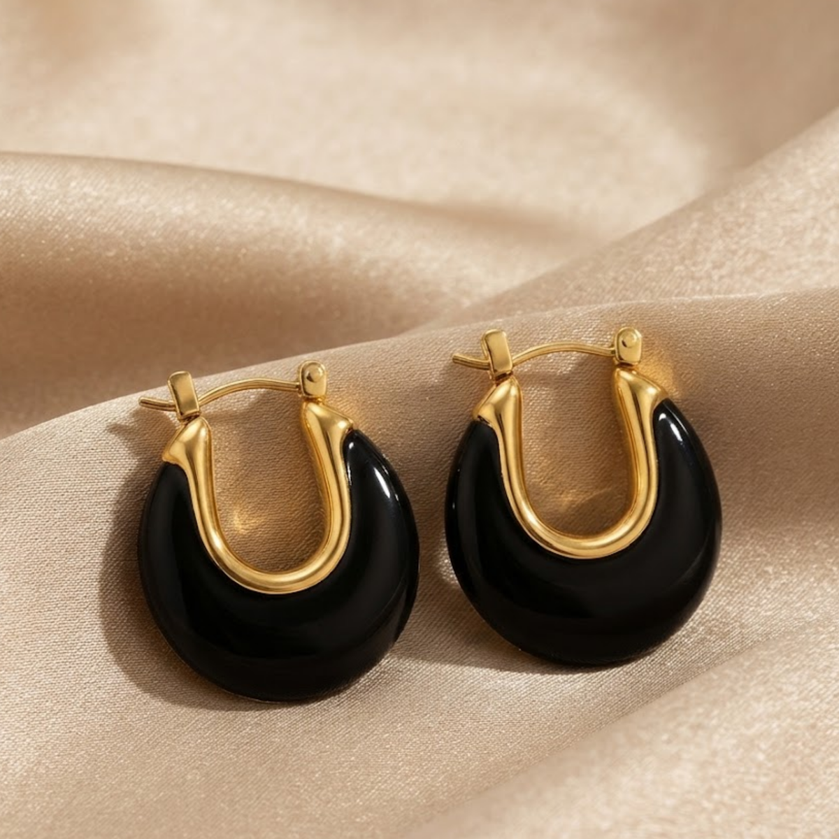 Ovelle Cuff Hoop Earrings