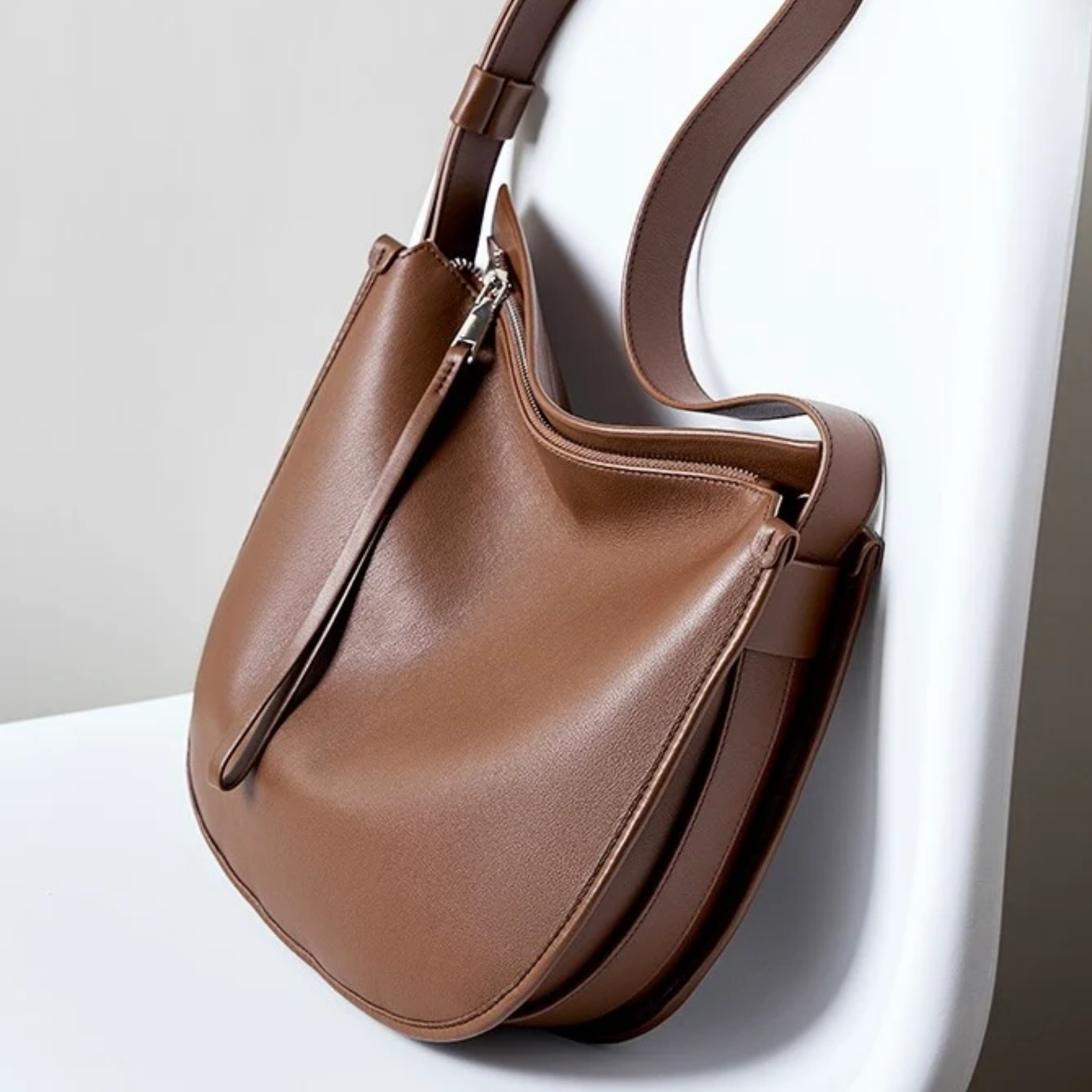 Ellyn Genuine Leather Soft Tote Bag