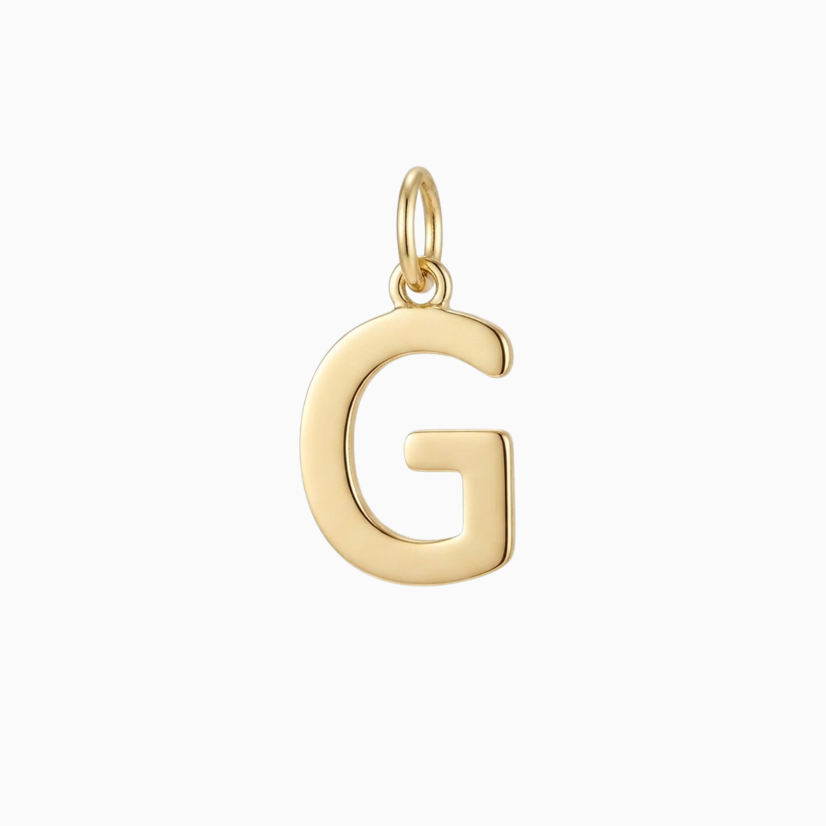 Charms - Gold Initial G Pendant