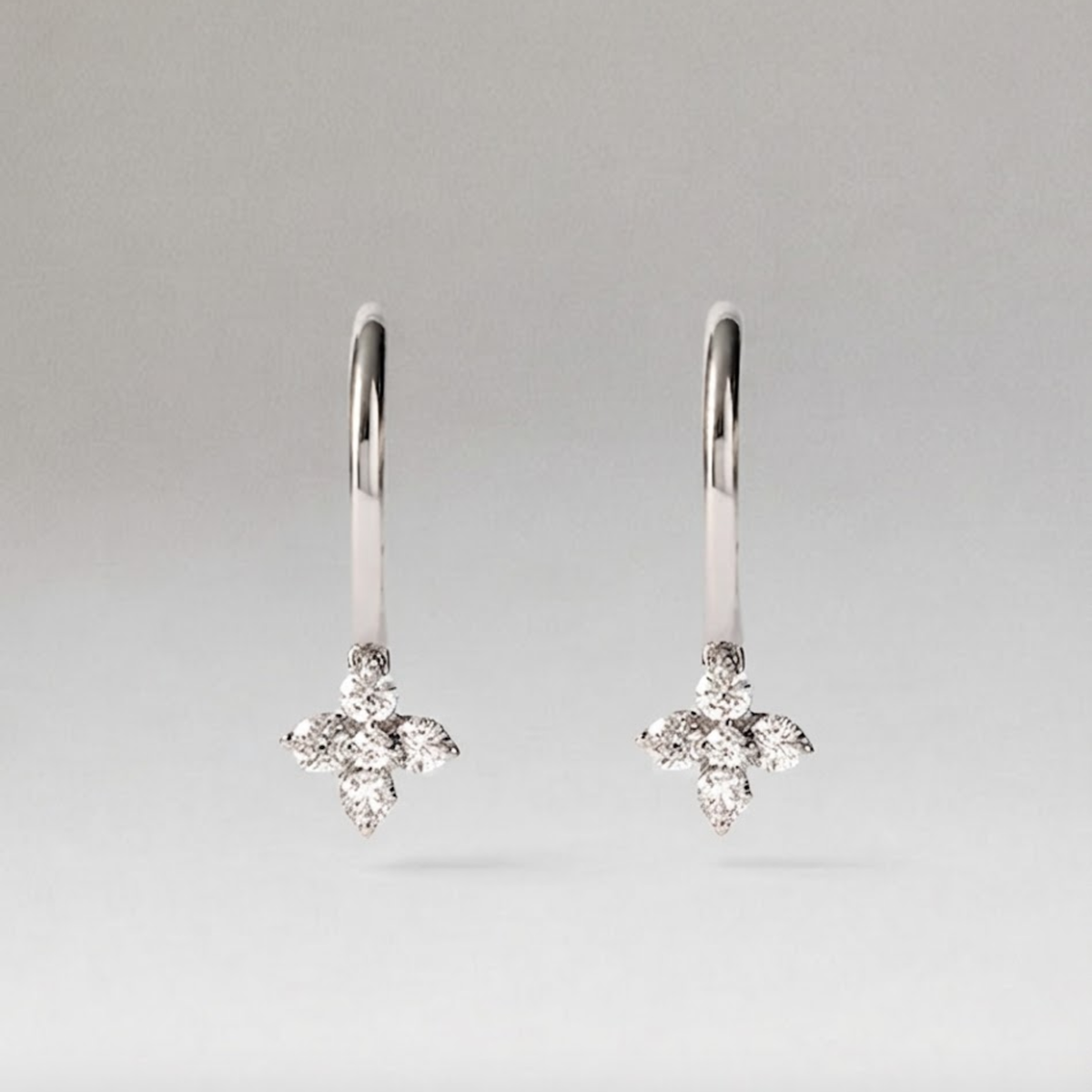Lia Diamond Accent Hoop Earrings