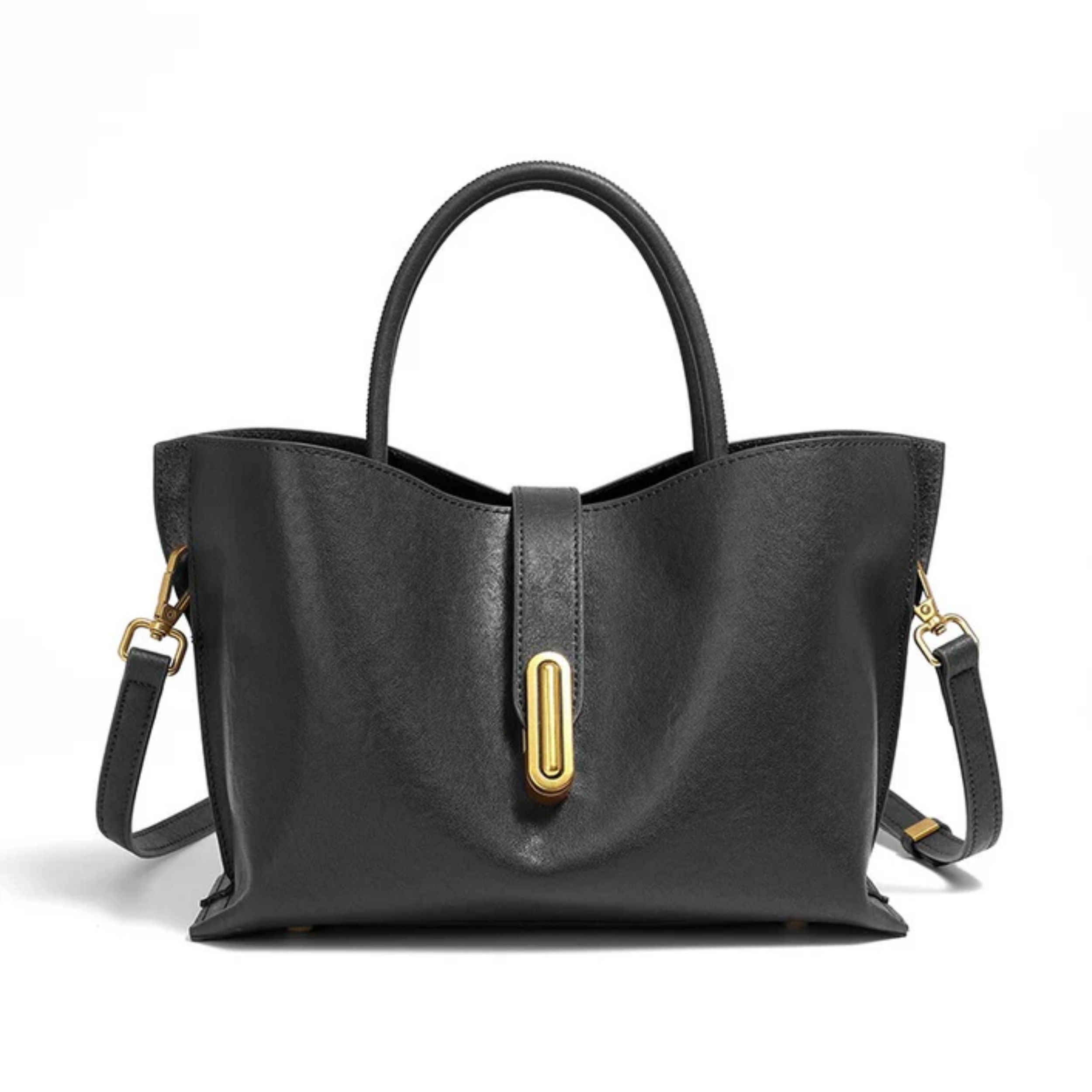 Fraulein Genuine Cowhide Crossbody Tote Bag