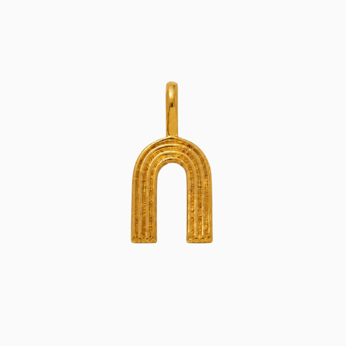 Breloques - Pendentif arche dorée