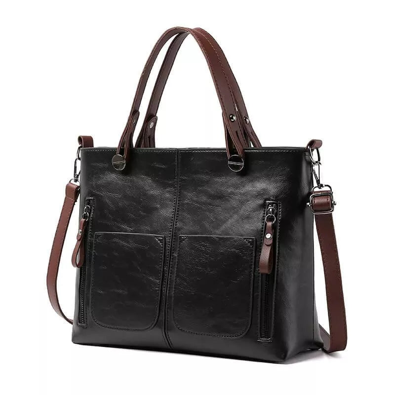 Borsa a tracolla in pelle Solana Luxe