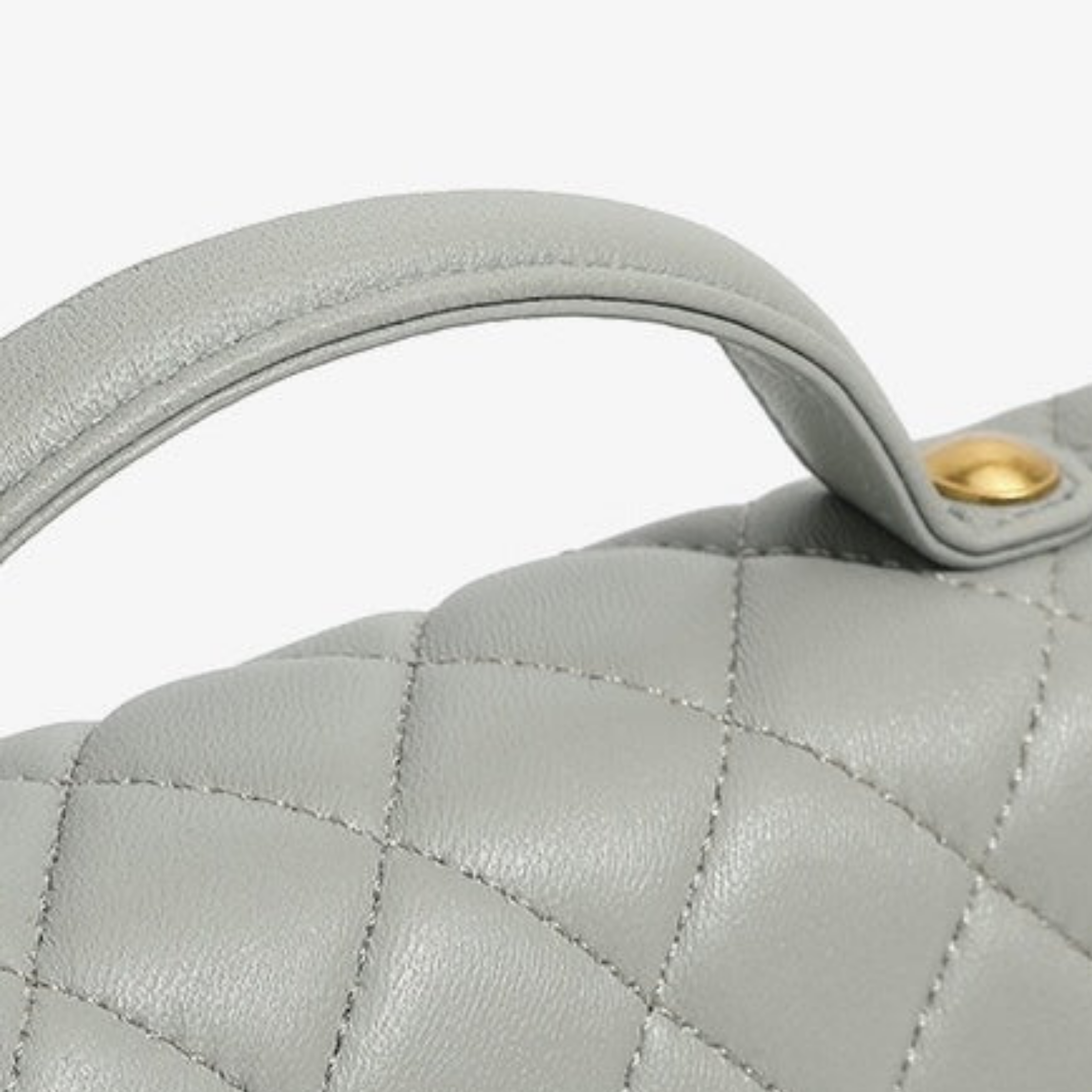 Olythéa Genuine Leather Quilted Chain Shoulder Crossbody Bag