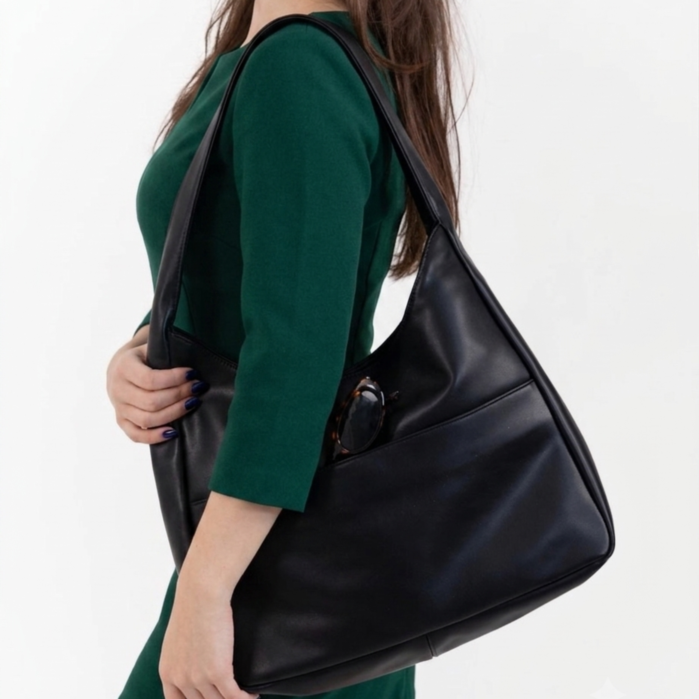 Reinna Genuine Leather Shoulder Bag