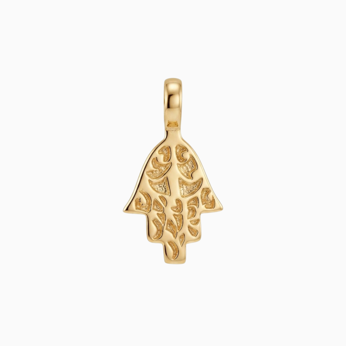 Charms - Gold Hand Pendant
