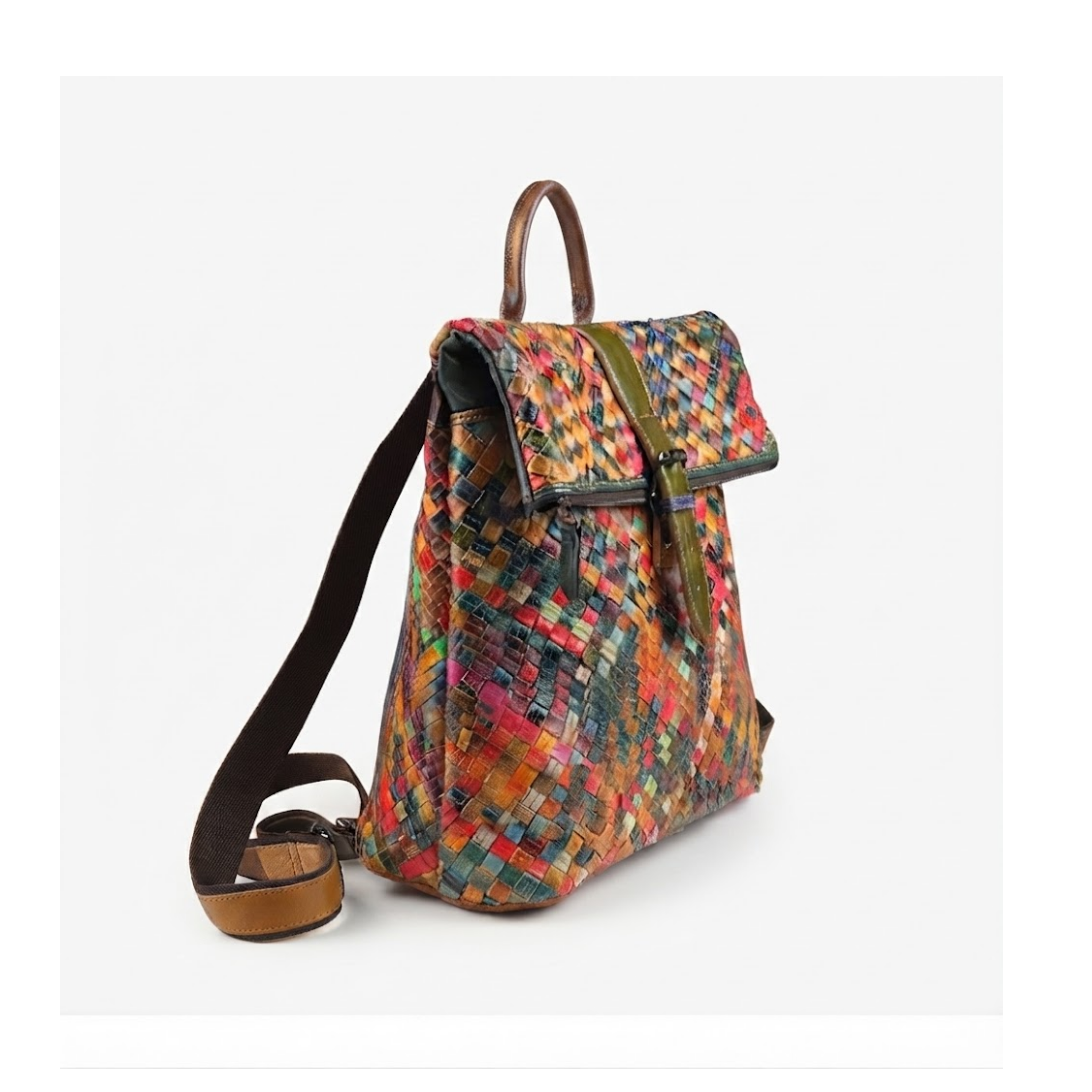Sylphy Genuine Leather Vibrant Bag
