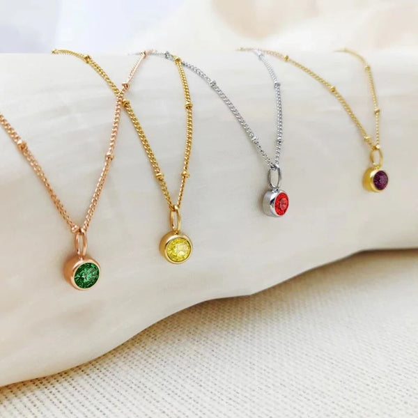 Dora Birthstone Radiance Necklace