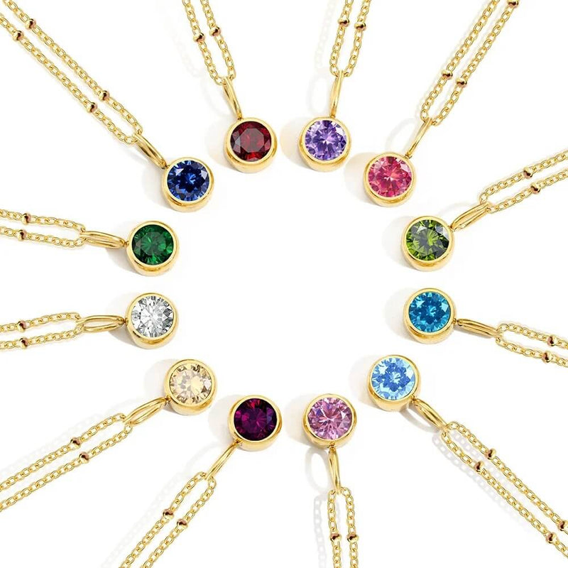 Dora Birthstone Radiance Necklace