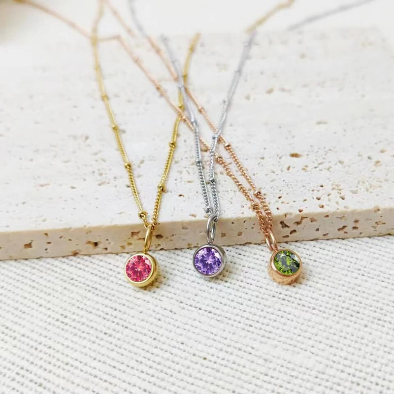 Dora Birthstone Radiance Necklace