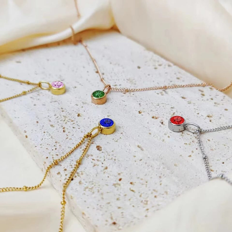 Dora Birthstone Radiance Necklace