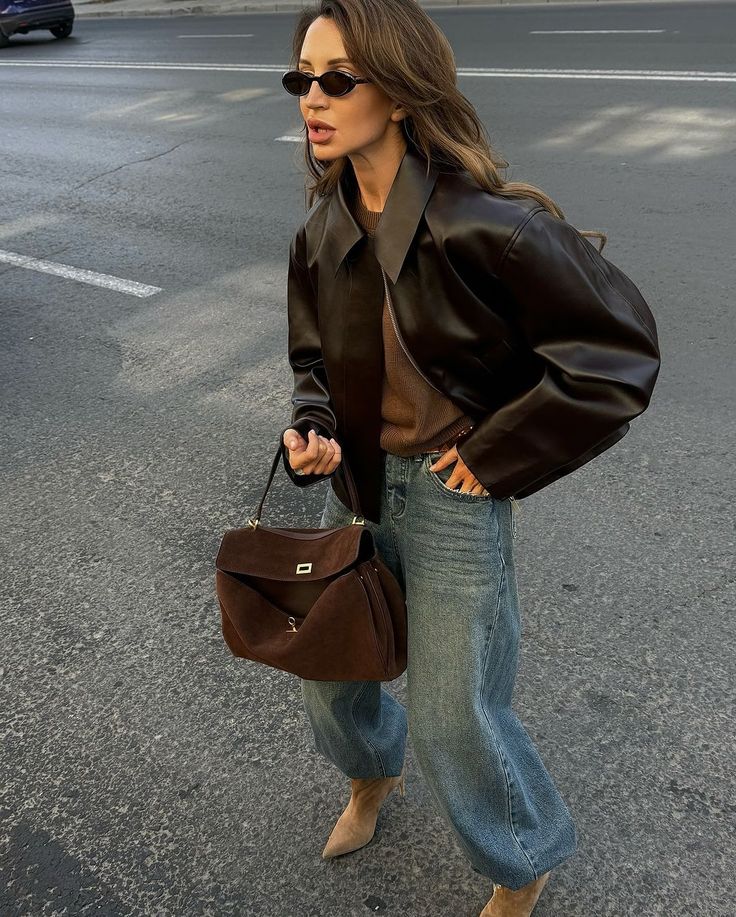  Elarna Vegan Suede Chic Handbag