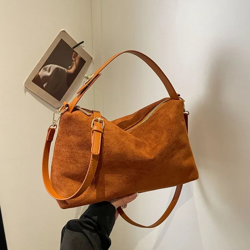 Sac à main en cuir réglable chic – Élégance intemporelle pour femmes