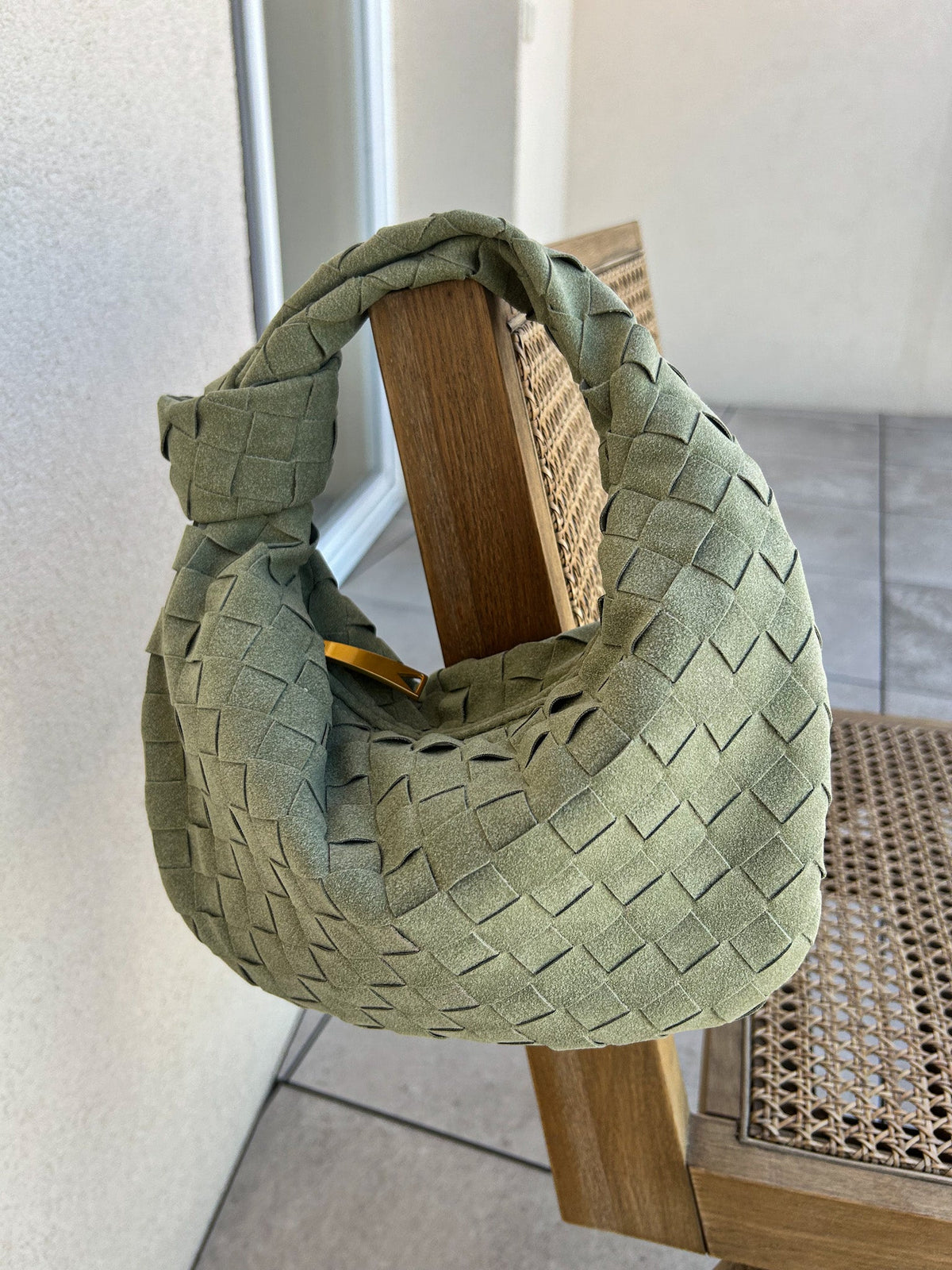 Aurelia Luxe Woven Maxi Bag