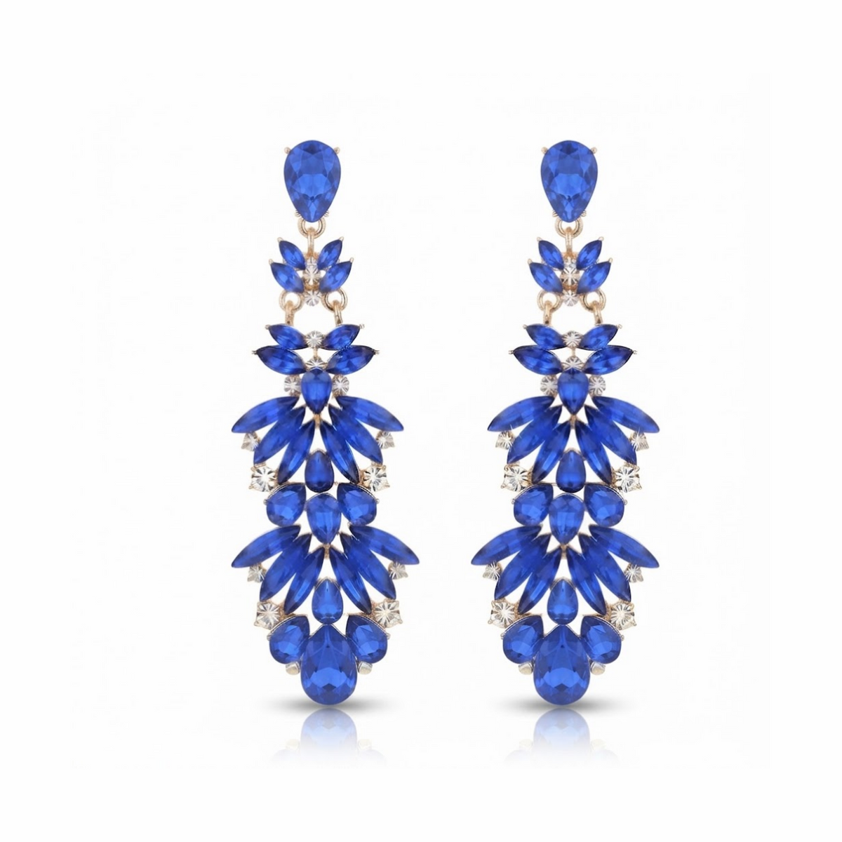 Boucles d’oreilles élégantes en cristal Raemielle
