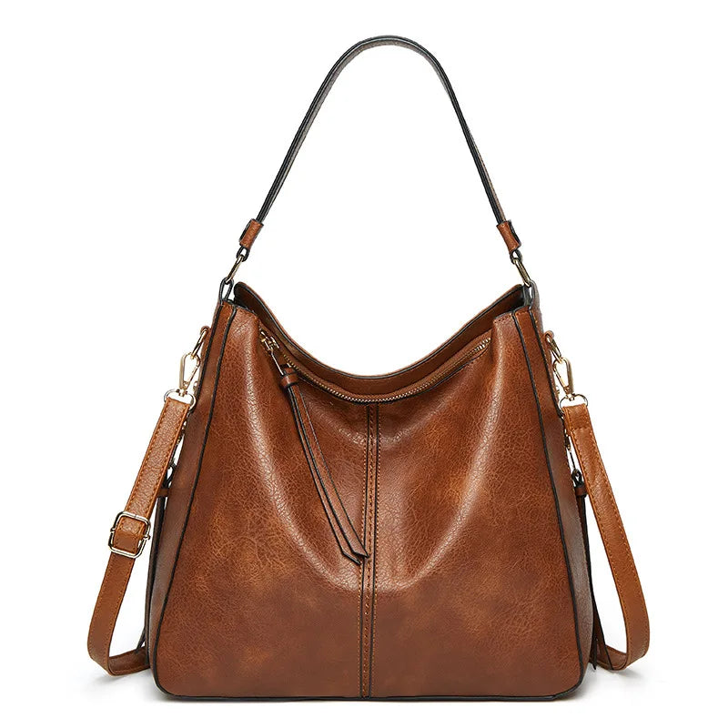 Sac à main en cuir embossé crocodile Victoria – Chic et polyvalent