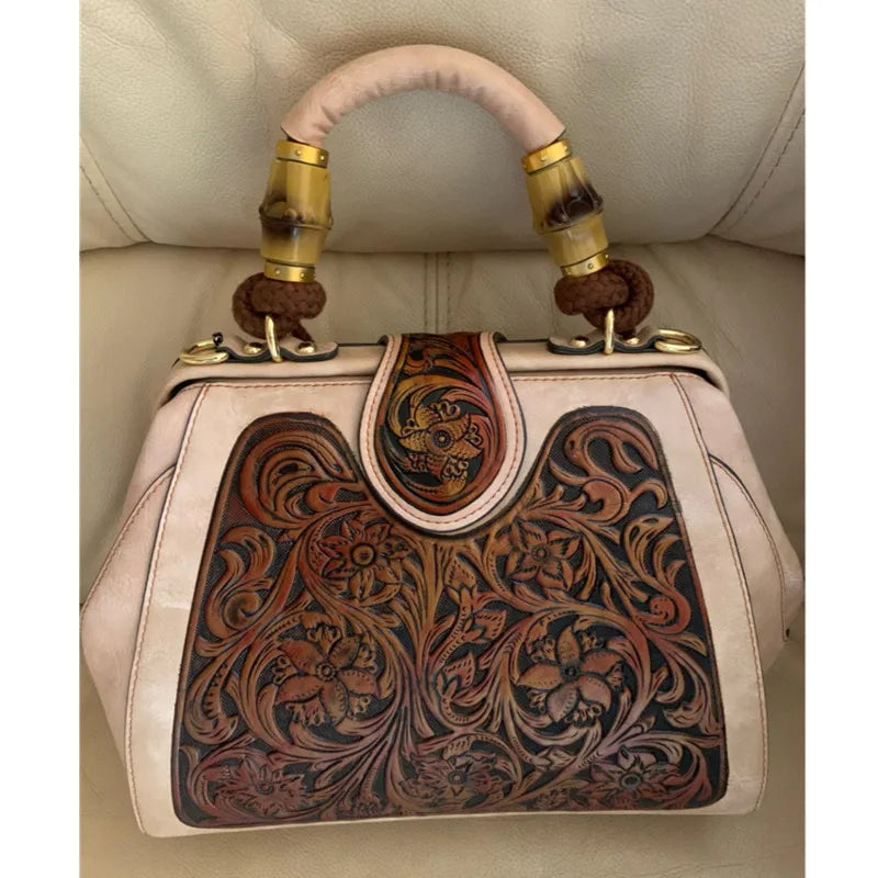 Borsa a mano Amalfi in pelle italiana – eleganza senza tempo
