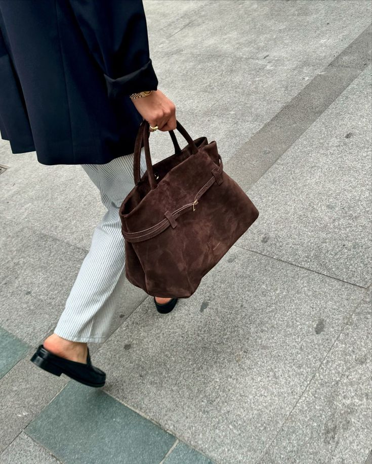 Comelia Vegan Suede Tote