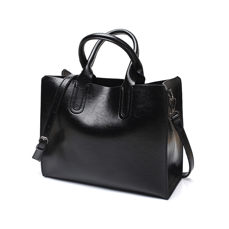 Rose Grande Messenger Tote Bag