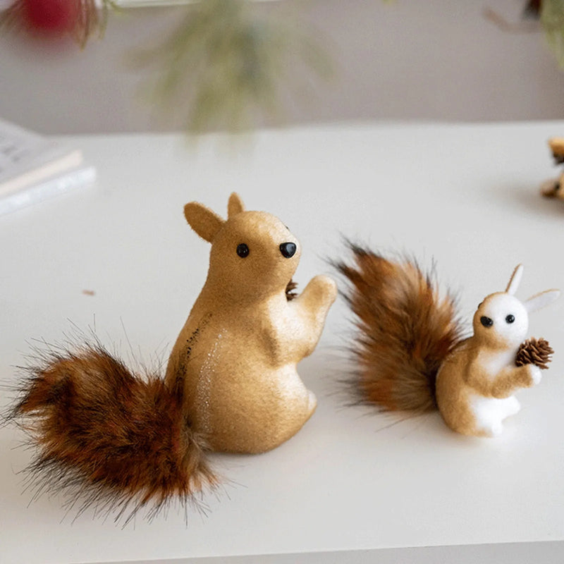 Squirrel for Christmas Tree Decoration (2 Pc)