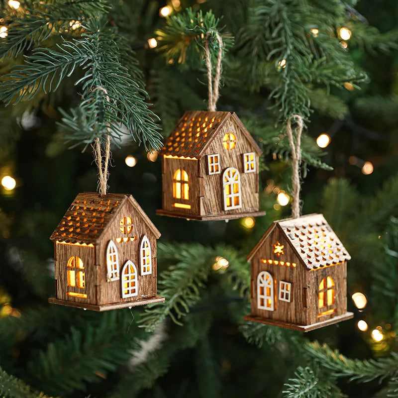 Small House for Christmas Tree Decoration