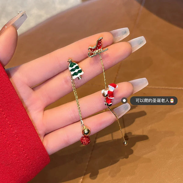 Christmas Santa Earrings