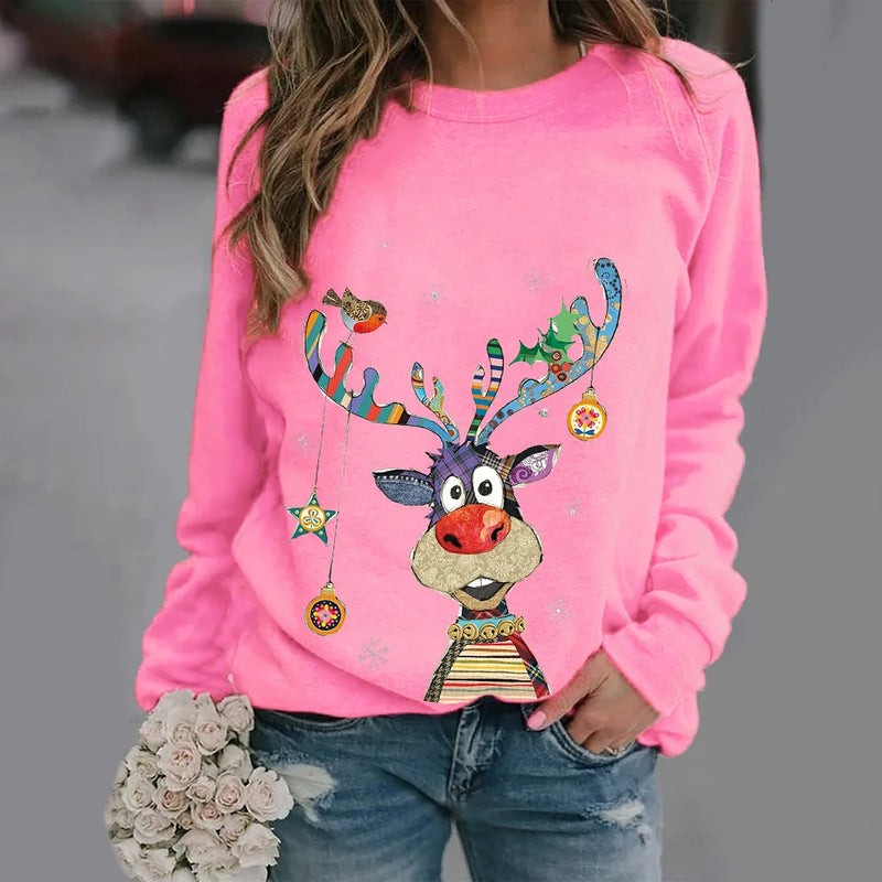 Multicolour Reindeer Sweater