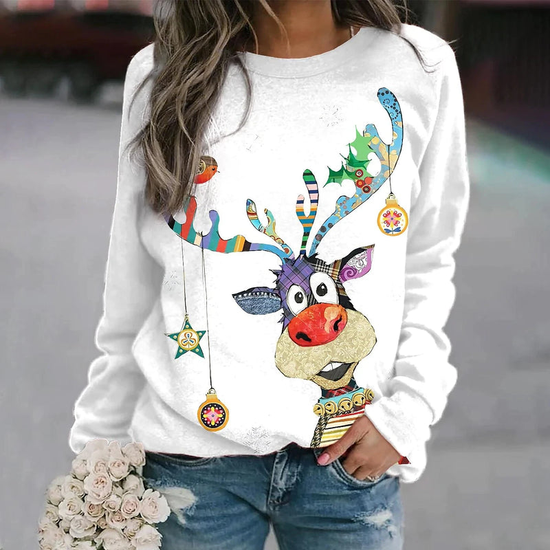 Multicolour Reindeer Sweater