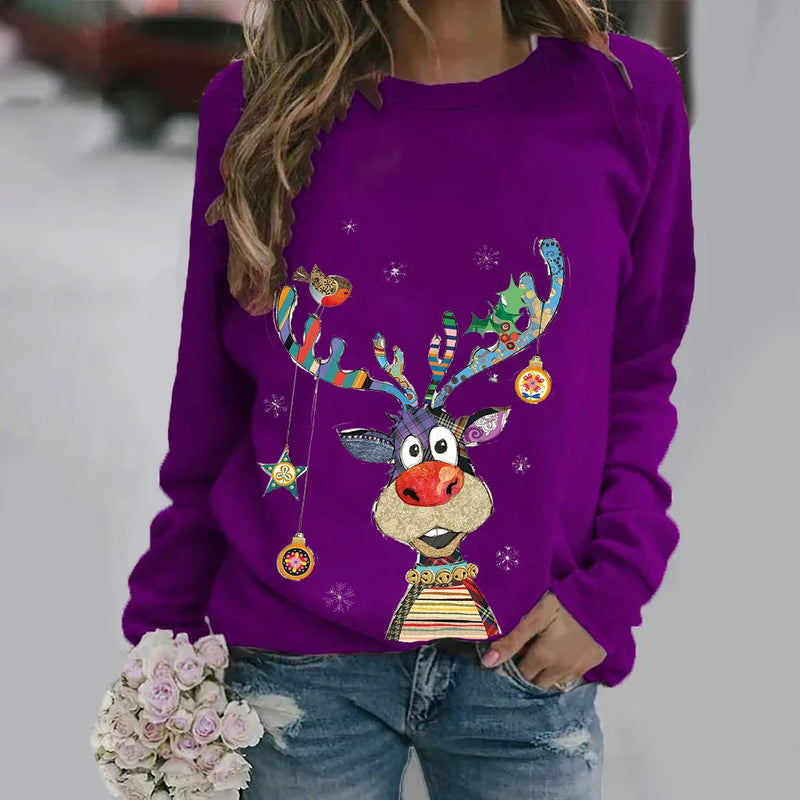 Multicolour Reindeer Sweater