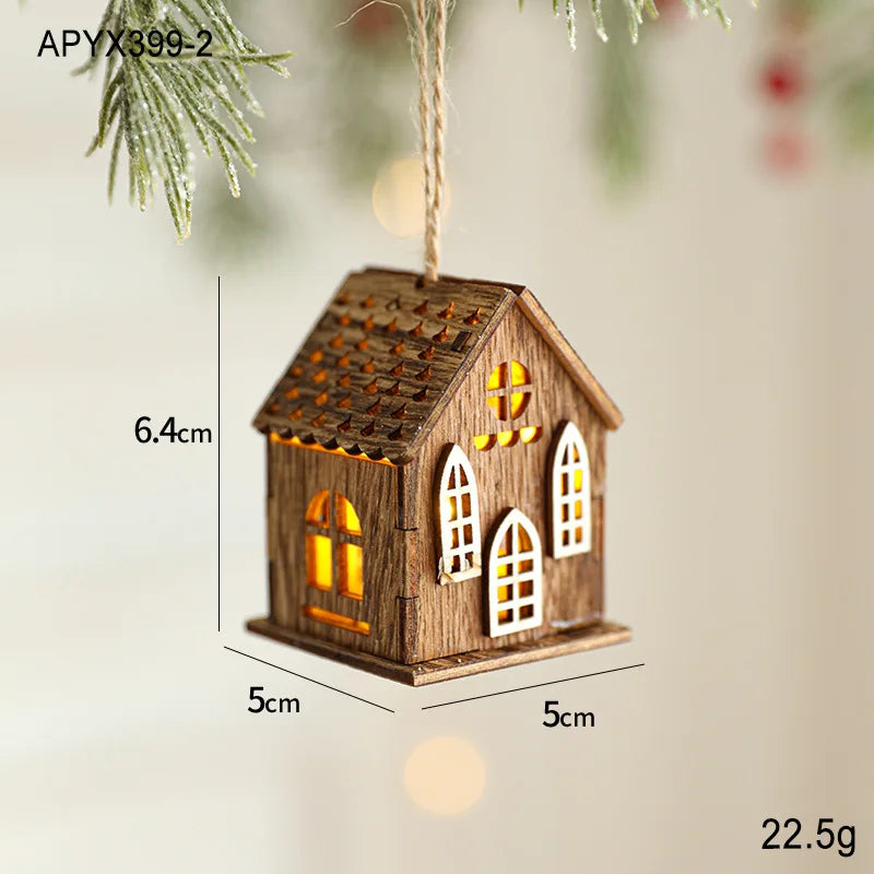 Small House for Christmas Tree Decoration